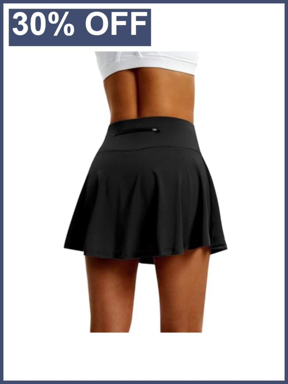 High Waist Pleated Tennis Skirt with 4 Pockets Athletic Golf Skorts